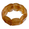 Wholesale Acrylic Wide Elastic Bangle Electroplated Retro Light Luxury Highend Temperament Jewelry