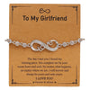 Wholesale Adjustable Crystal Bracelet With Copper Electroplated Platinum And Letter Inlay For Women Geometric Letter Number Text Design