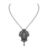 Wholesale Adult Women Light Luxury Geometric Cartoon Characters Alloy Electroplated Pendant Necklace And Brooch