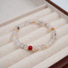 Wholesale Agate Elastic Rope Crystal Bracelet Retro Geometric Handmade Women's