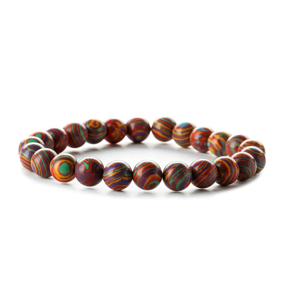 Wholesale Agate Geometric Beaded Handmade Bracelet
