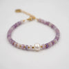 Wholesale Agate Geometric Handmade Women's Colored Stone Bracelet