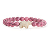 Wholesale Agate Handmade Animal Zodiac Beaded Stretch Bracelet