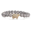 Wholesale Agate Handmade Animal Zodiac Beaded Stretch Bracelet