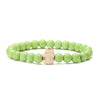 Wholesale Agate Handmade Animal Zodiac Beaded Stretch Bracelet