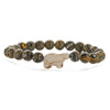 Wholesale Agate Handmade Animal Zodiac Beaded Stretch Bracelet
