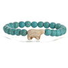 Wholesale Agate Handmade Animal Zodiac Beaded Stretch Bracelet
