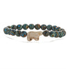 Wholesale Agate Handmade Animal Zodiac Beaded Stretch Bracelet