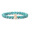 Wholesale Agate Handmade Animal Zodiac Beaded Stretch Bracelet