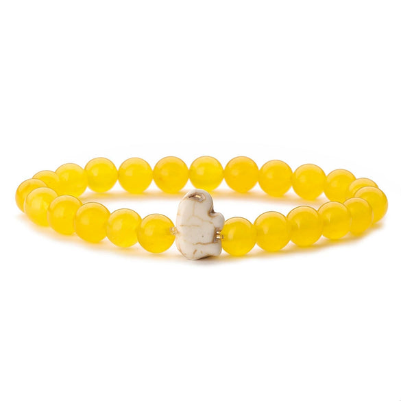 Wholesale Agate Handmade Animal Zodiac Beaded Stretch Bracelet