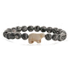 Wholesale Agate Handmade Animal Zodiac Beaded Stretch Bracelet