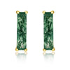 Wholesale Agate 925 Silver Geometric Style Earrings