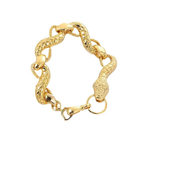 Wholesale Aggressive Personality Imitation Watch Men's Leather Bracelet With 12 Zodiac Dragon Styling