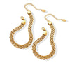 Wholesale Allmatch Geometric Titanium Steel 18K Gold Plated Bracelet For Women
