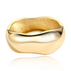 Wholesale Allmatch Open Alloy Bracelet Geometric Style Electroplated Unisex