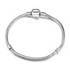 Wholesale Alloy And Copper Bracelet Accessories Snake Bone Chain Electroplated Geometric Style