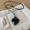 Wholesale Alloy And Resin Heart And Geometric Style Necklace Set With Diamonds For Women