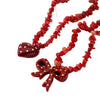 Wholesale Alloy And Zinc Alloy Electroplated Heart And Flower Pendant Necklace For Women With Sweet And Cool Style