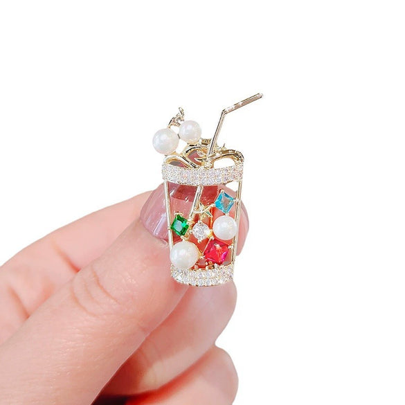 Wholesale Alloy Animal Antilight Electroplated Brooch For Women Fashion Jewelry