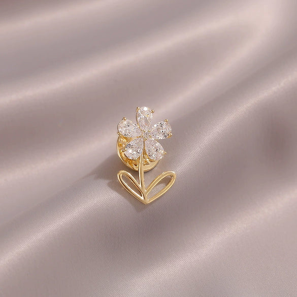 Wholesale Alloy Animal Antilight Electroplated Brooch For Women Fashion Jewelry