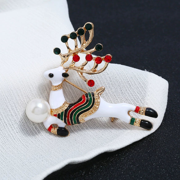 Wholesale Alloy Animal Dripping Oil Brooch For Women With Festival Elements