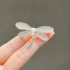 Wholesale Alloy Animal Pattern Electroplated Dragonfly Brooch For Women