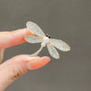 Wholesale Alloy Animal Pattern Electroplated Dragonfly Brooch For Women