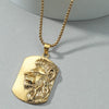 Wholesale Alloy Animal Retro Personalized Hiphop Lion Head Necklace With Electroplating For Men