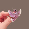 Wholesale Alloy Animal Shaped Electroplated Bird Brooch For Women Retro Creative Accessories