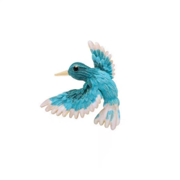 Wholesale Alloy Animal Shaped Electroplated Bird Brooch For Women Retro Creative Accessories