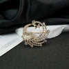 Wholesale Alloy Animal Style Peacock Brooch For Women Electroplated Luxury Accessory