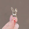 Wholesale Alloy Antiglare Brooch Buckle For Women With Cartoon Characters Electroplated Style