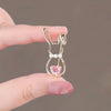 Wholesale Alloy Antiglare Brooch Buckle For Women With Cartoon Characters Electroplated Style