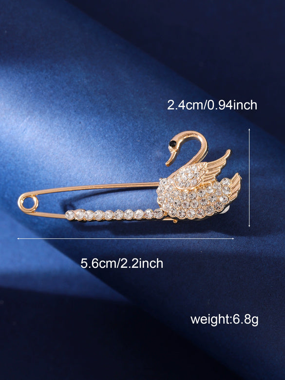 Wholesale Alloy Antilight Brooch Buckle Pin For Women With Zodiac Sign Animal Crown Flower Bow Leaf Geometric Patterns Electroplated