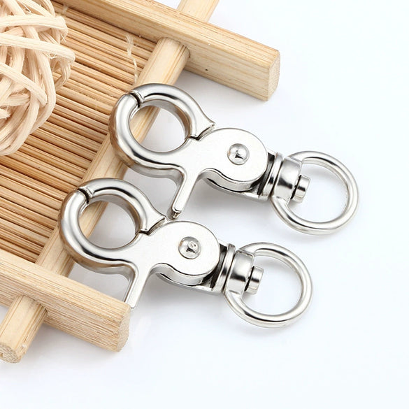 Wholesale Alloy Bag Luggage Key Chain Accessories With 8Character Crab Buckle Electroplating Treatment