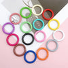 Wholesale Alloy Baking Paint Candycolored Spring Ring Jewelry Accessories
