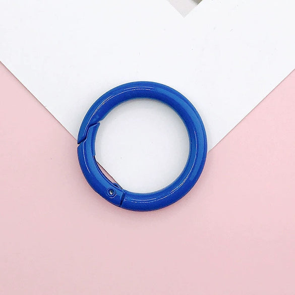 Wholesale Alloy Baking Paint Candycolored Spring Ring Jewelry Accessories