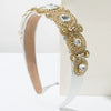 Wholesale Alloy Baroque Geometric Rhinestone Diamond Headband For Women Hair Accessories