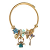 Wholesale Alloy Beaded Fashion Doll Star Shaped Diamond Styling Female Bracelet
