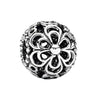 Wholesale Alloy Beaded Heart Shaped Hollow Necklace With Totem Pattern And Electroplating Treatment