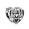 Wholesale Alloy Beaded Heart Shaped Hollow Necklace With Totem Pattern And Electroplating Treatment