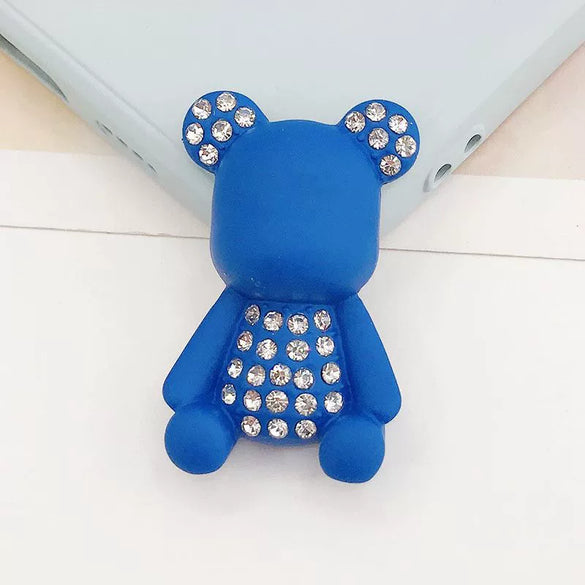 Wholesale Alloy Bear Spray Paint Jewelry And Cell Phone Shell Accessories