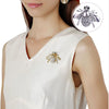 Wholesale Alloy Bee Brooch For Women Electroplated Insect Pattern Accessories