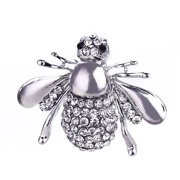 Wholesale Alloy Bee Brooch For Women Electroplated Insect Pattern Accessories