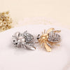 Wholesale Alloy Bee Brooch For Women Electroplated Insect Pattern Accessories