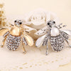 Wholesale Alloy Bee Brooch For Women Electroplated Insect Pattern Accessories