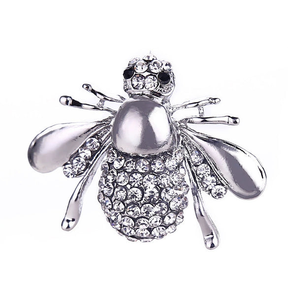 Wholesale Alloy Bee Brooch For Women Electroplated Insect Pattern Accessories