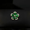 Wholesale Alloy Bow Electroplated Antirunning Light Brooch For Women