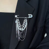 Wholesale Alloy Brooch Love Shape Retro Minimalist Decorations For Women