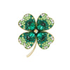 Wholesale Alloy Brooch With Flower Pattern Electroplated For Women Retro Antirunning Buckle Fixed Clothes Accessory